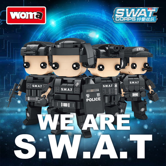 S.W.A.T (Destructive Force) Multi Shapes Collection (1 ~ 4)