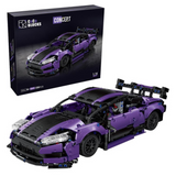 Beautiful Purple / Black Sports Car Series (1:14)