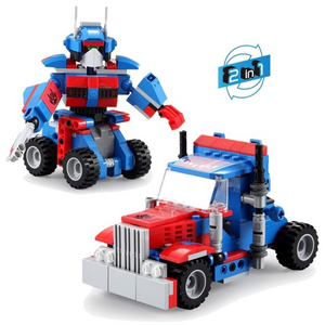 Optimus Robot Pull Back Model (20 Different Form In 1)